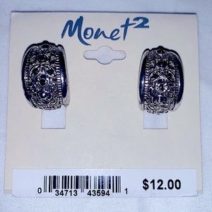 Women’s Small Hoops Earrings by Monet2.